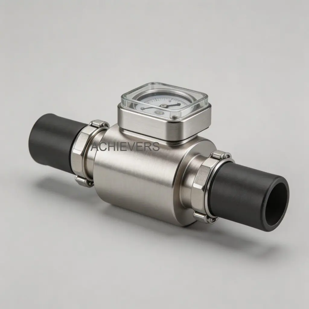 Diesel Flow Meter with labeled components highlighting mechanical register, positive displacement chamber, internal rotors, strainers, and dynamic shaft seals that require regular preventive maintenance