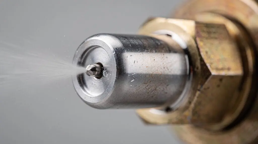Cleaning the Venturi sensing port on an auto shut-off fuel dispenser nozzle