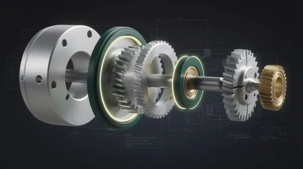 Internal diagram of positive displacement flow meter accuracy mechanics