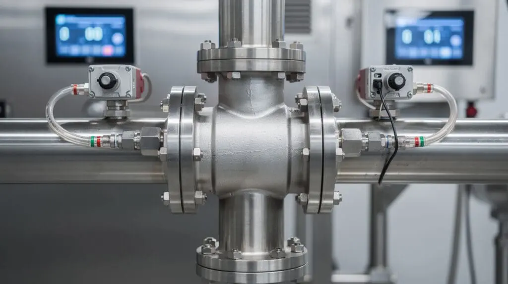 Dual-stage pneumatic control valve for preventing liquid batching overshoot