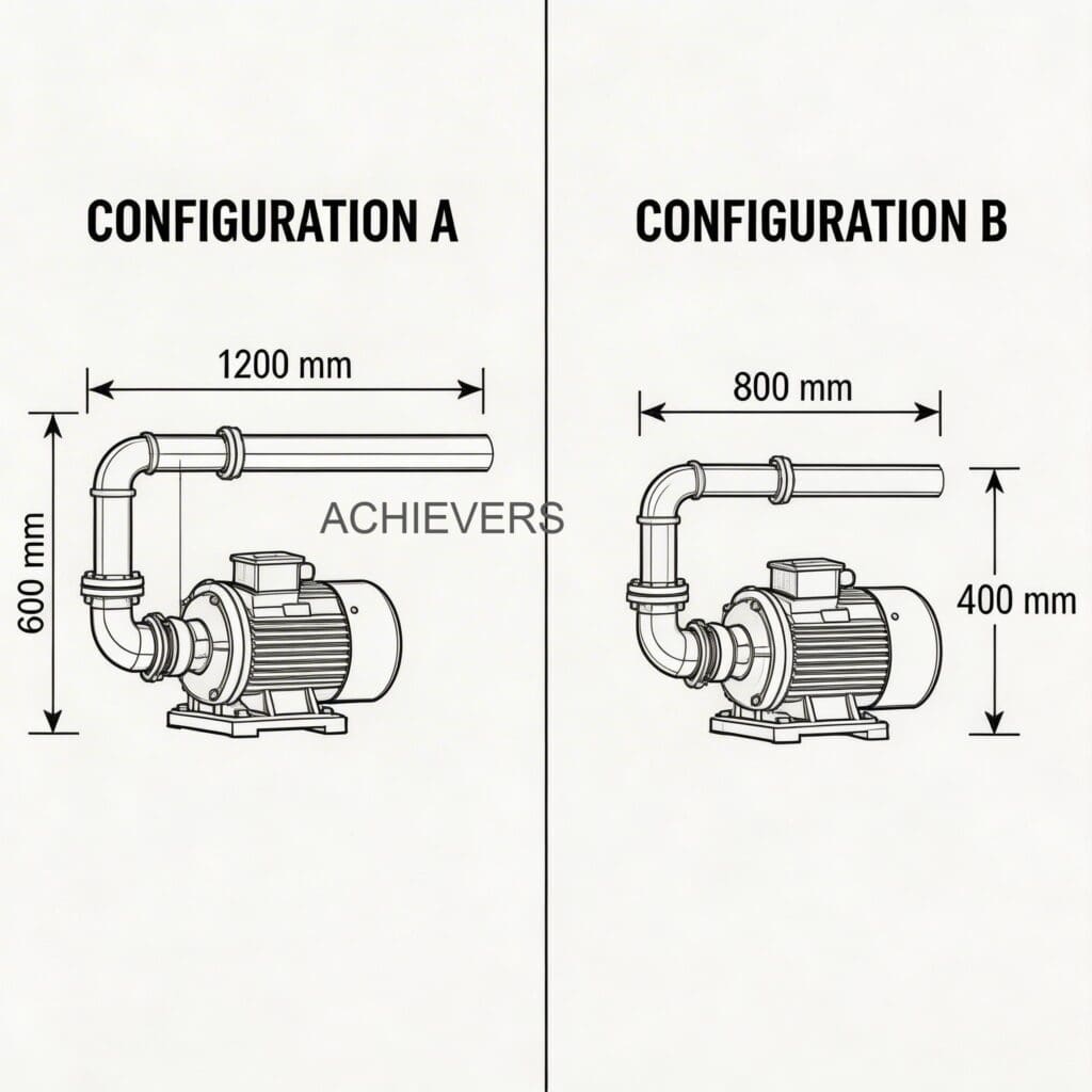 Technical comparison diagram highlighting the internal cross-sections, rotor mechanics, flow profiles, and pressure drop characteristics between PD and Turbine Liquid Batching System variants